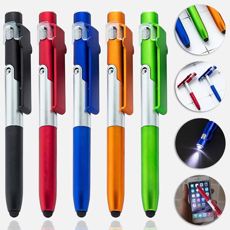 Useful Tablet Accessories - Multi-Function Toy Pen Four In One