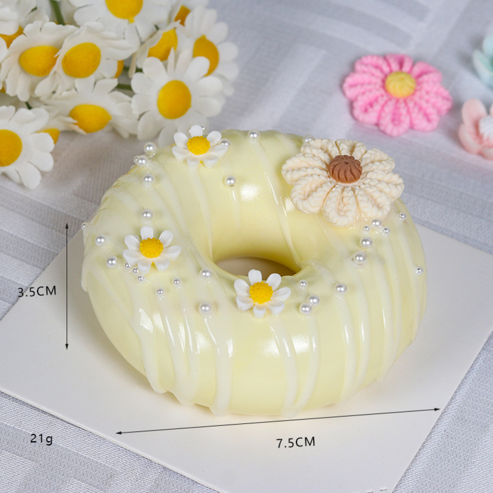 Office Table Accessories Unique - Realistic Donut Magnet Decorative Food Model