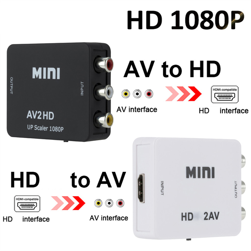 Hdmi Adapter Tablet - HDMI-compatible to AV RCA Converter HDTV2AV
