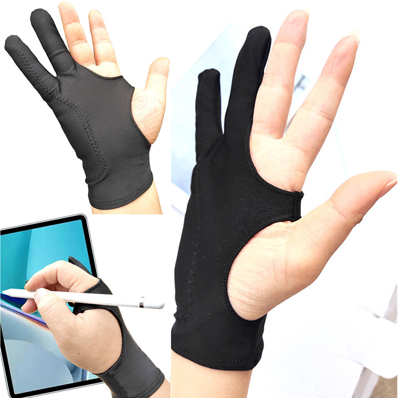 Drawing Glove Artist - Drawing Glove Anti-touch Two-Fingers Gloves for