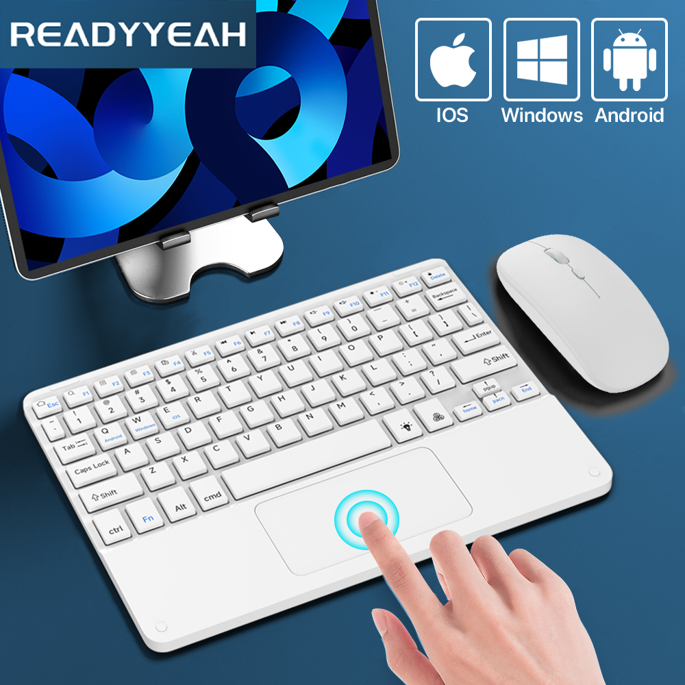 Lenovo Tablet M11 Accessories - Touchpad Wireless Keyboard and Mouse Bluetooth