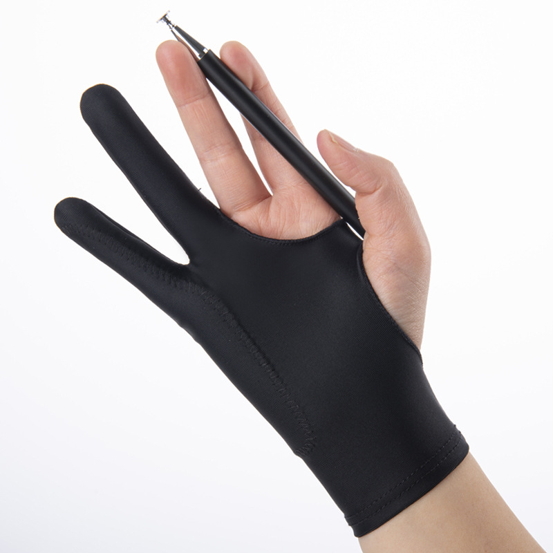 Drawing Glove Artist - 1PC Two-Finger Hand Painting Gloves Oil