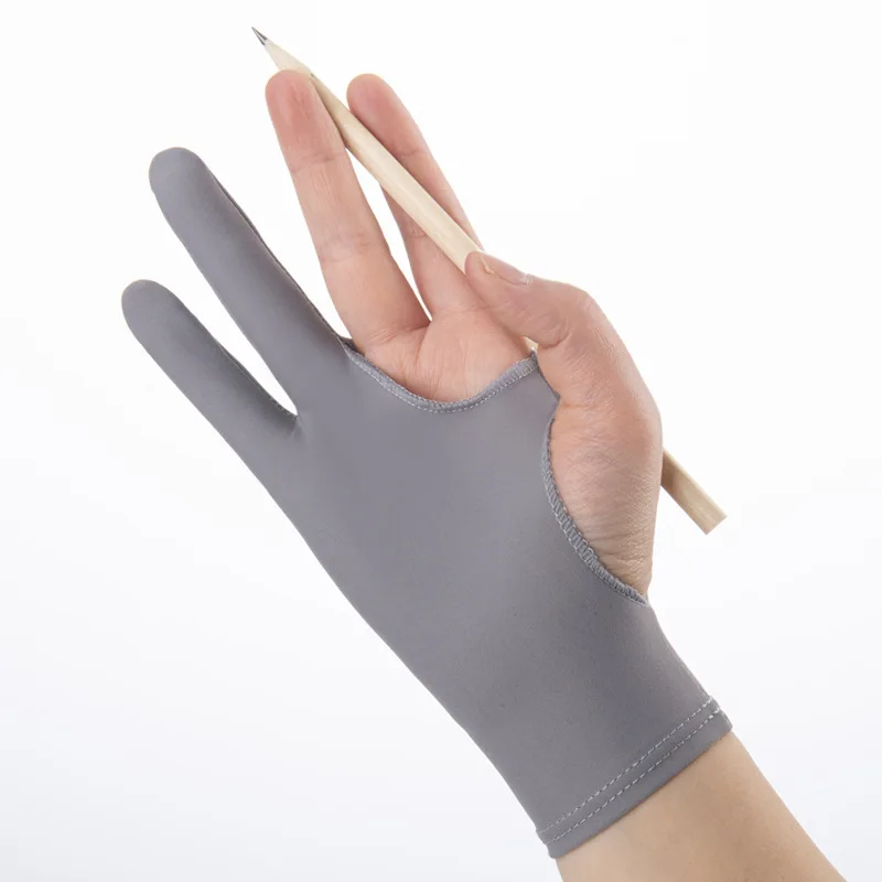 Drawing Glove Artist - Two Finger Anti-fouling Glove for Artist