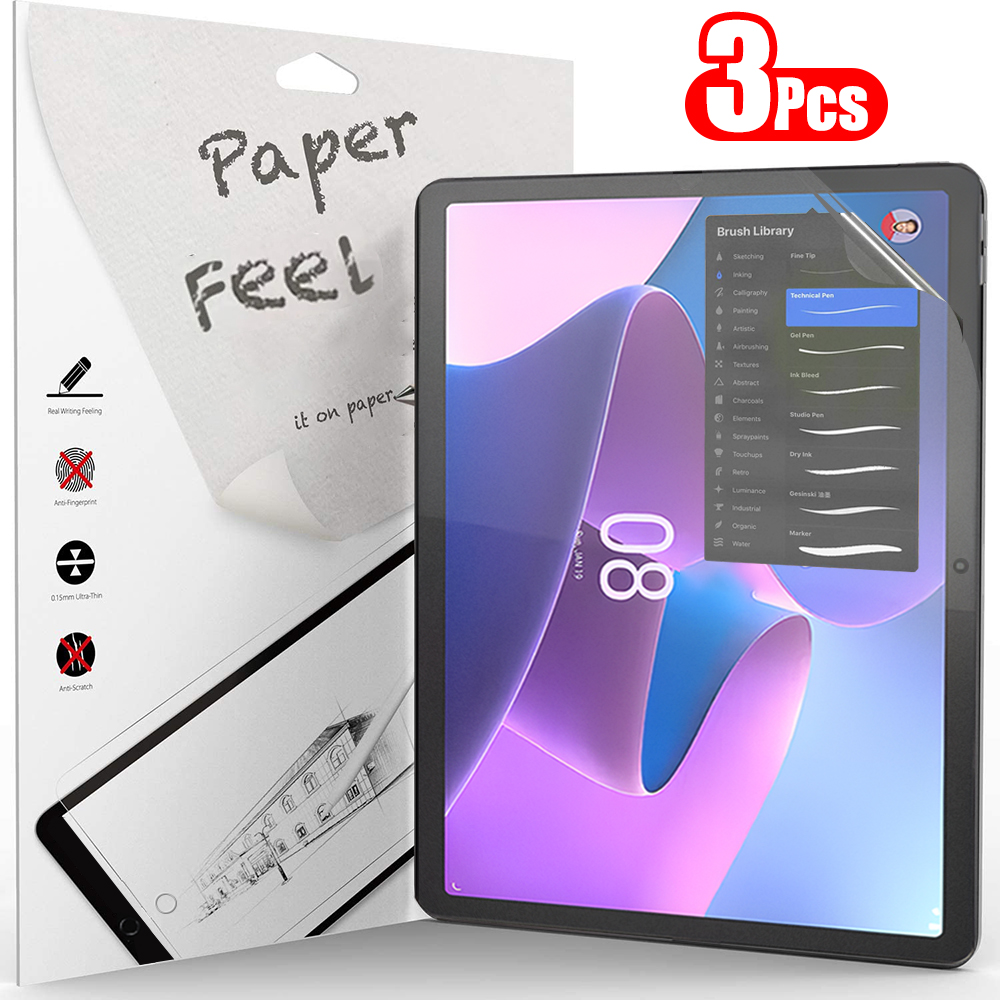 Lenovo Tablet M11 Accessories - 3Pcs Paper Feel Like Screen Protector