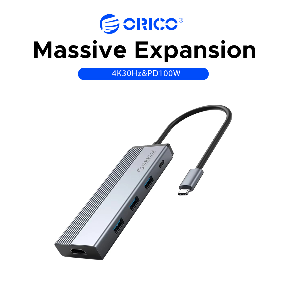 ORICO 5 in 1 USB C Hub Multipo - огляд і ціна Hdmi Adapter Tablet