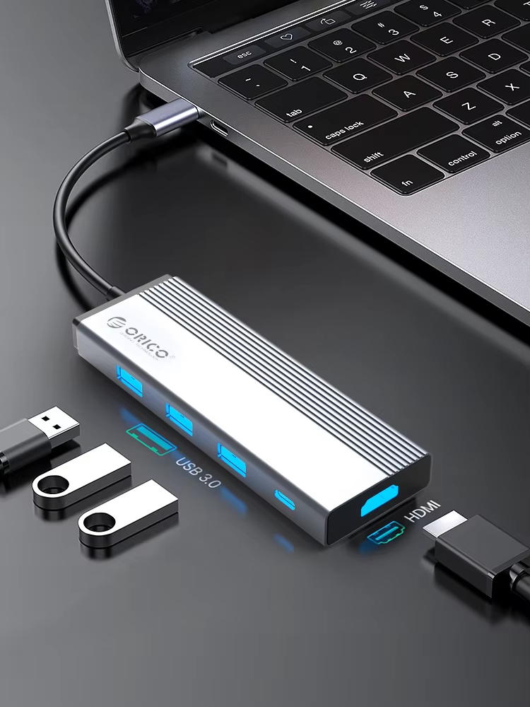 ORICO 5 in 1 USB C Hub Multipo - огляд і ціна Hdmi Adapter Tablet