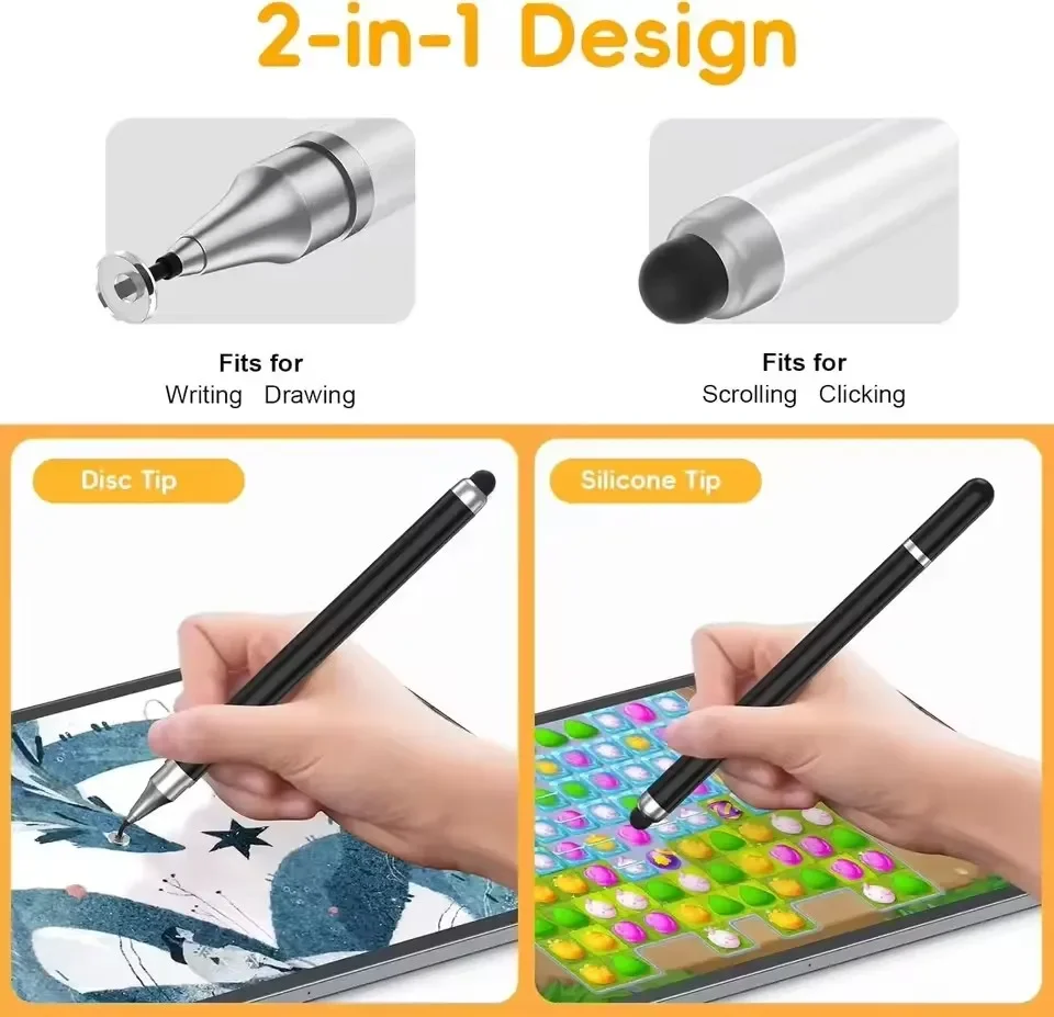 2 in 1 Universal Stylus Pen Fo - огляд і ціна Drawing Tablet Pen Accessories