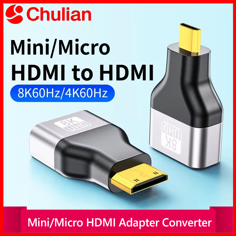 8K@60Hz Mini Micro HDMI-compat - огляд і ціна Hdmi Adapter Tablet
