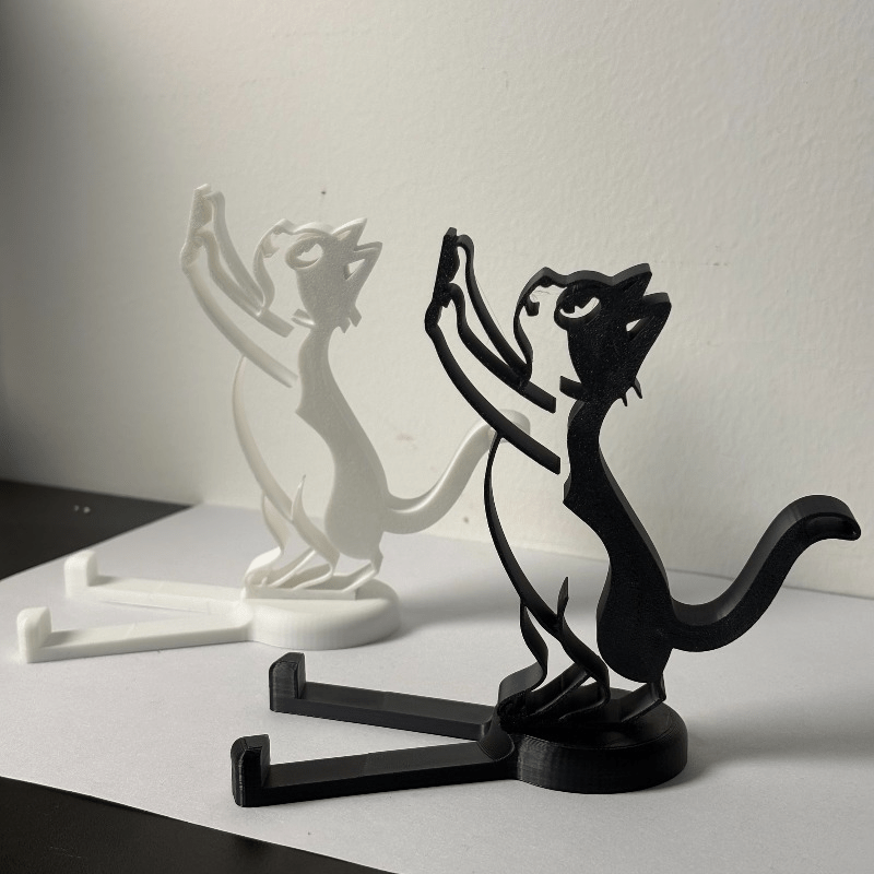 Abstract Hollow Line Cat Phone - огляд і ціна Useful Tablet Accessories