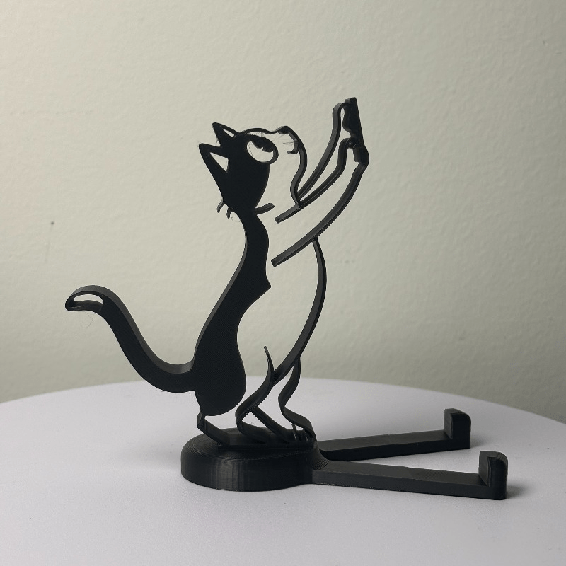 Abstract Hollow Line Cat Phone - огляд і ціна Useful Tablet Accessories