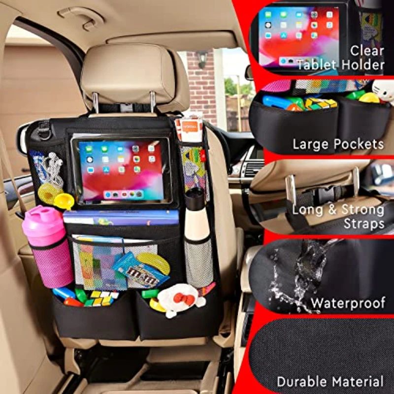 Car Seat Organizer Multifuncti - огляд і ціна Useful Tablet Accessories