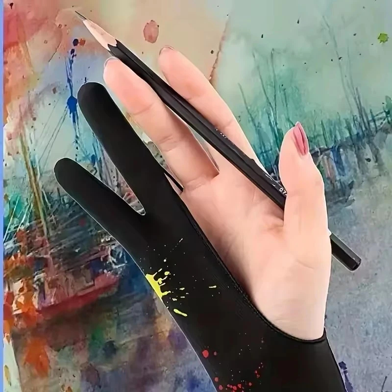 1/3pcs Stylus Black Blue Grey  - огляд і ціна Drawing Glove Artist