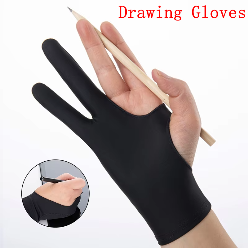 Two-Finger Anti-fouling Drawin - огляд і ціна Drawing Glove Artist