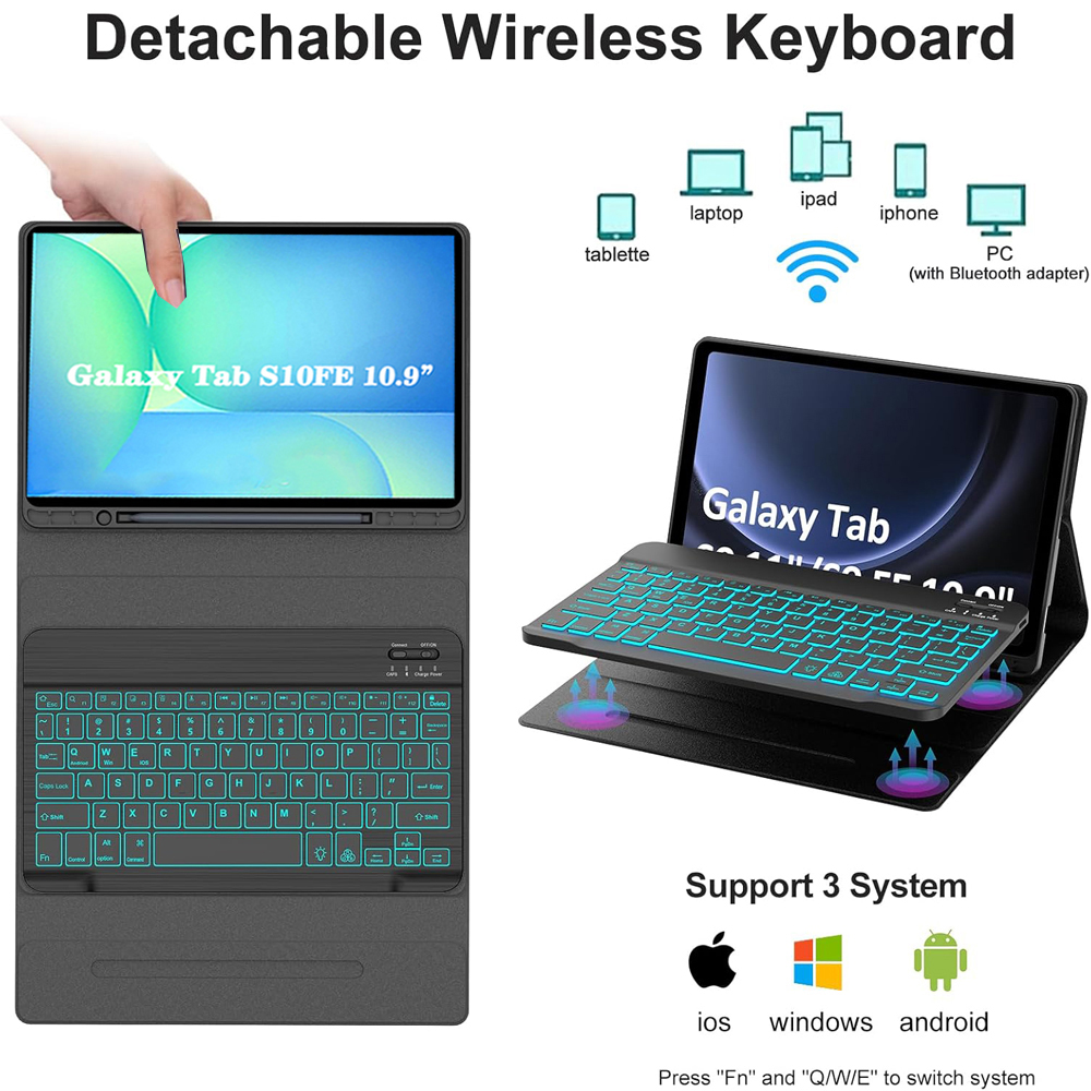 Case for Samsung Galaxy Tab S1 - огляд і ціна Samsung Tablet S10 Accessories