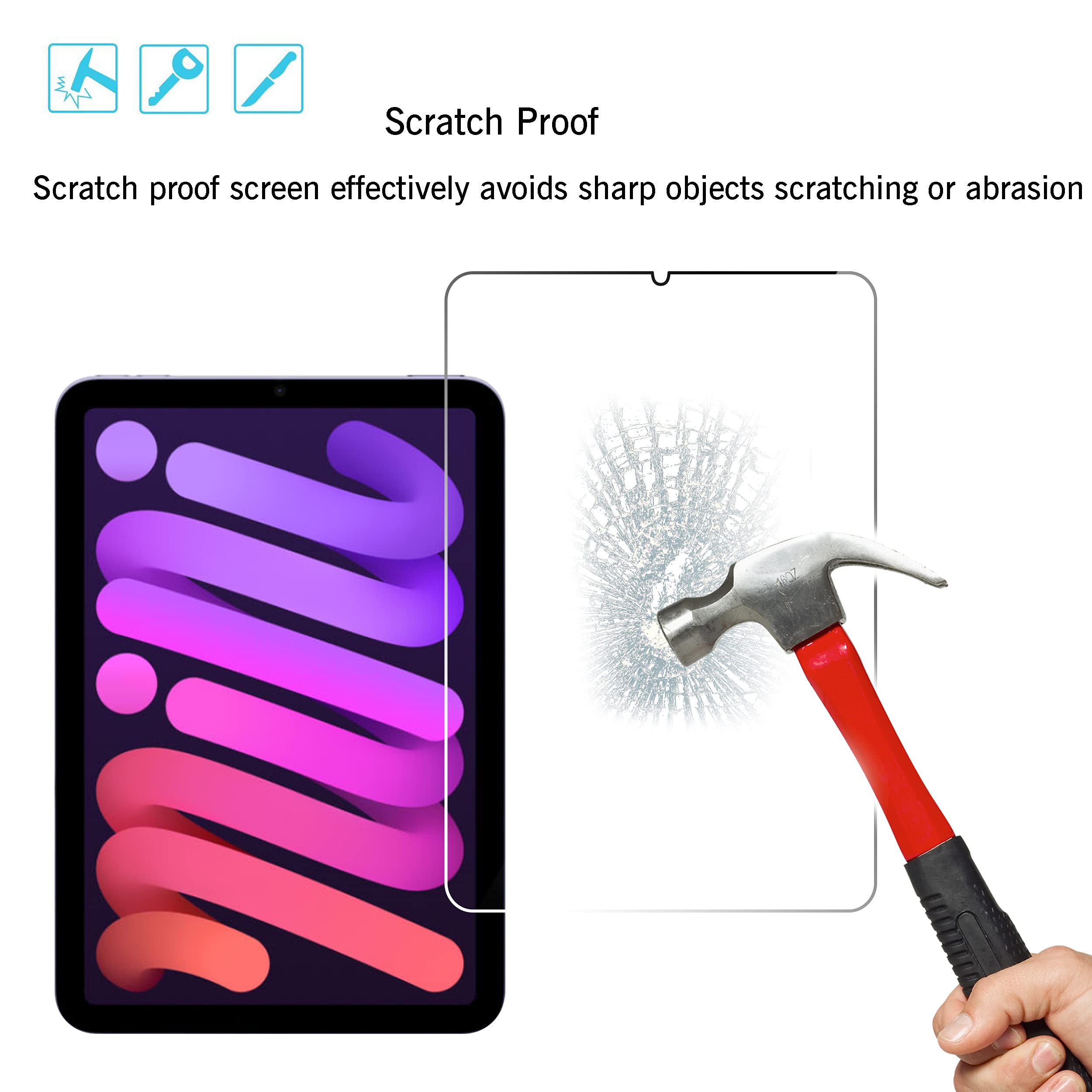 2PCS Tempered Glass Screen Pro - огляд і ціна Tablet Ipad Accessories