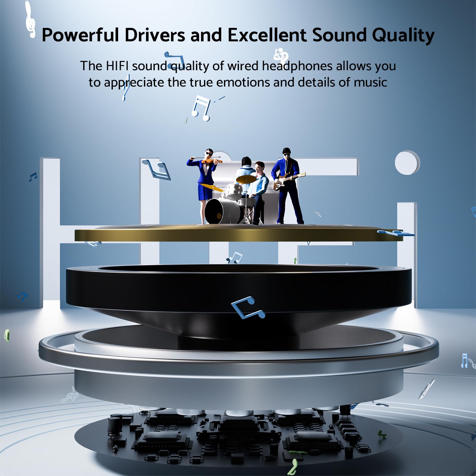 HiFi Surround Headphones Bass  - огляд і ціна Xiaomi Tablet Accessories