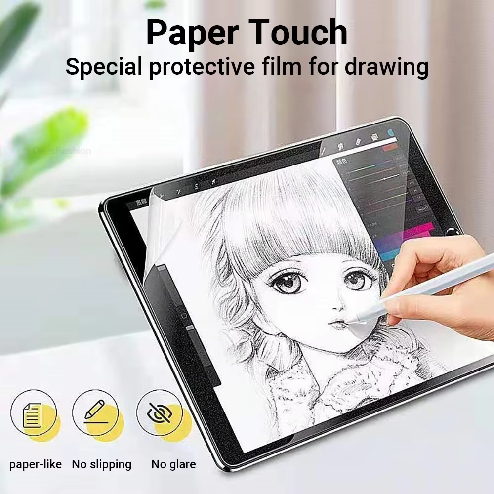 3Pcs Paper Feel Like Screen Pr - огляд і ціна Samsung Tablet S10 Accessories