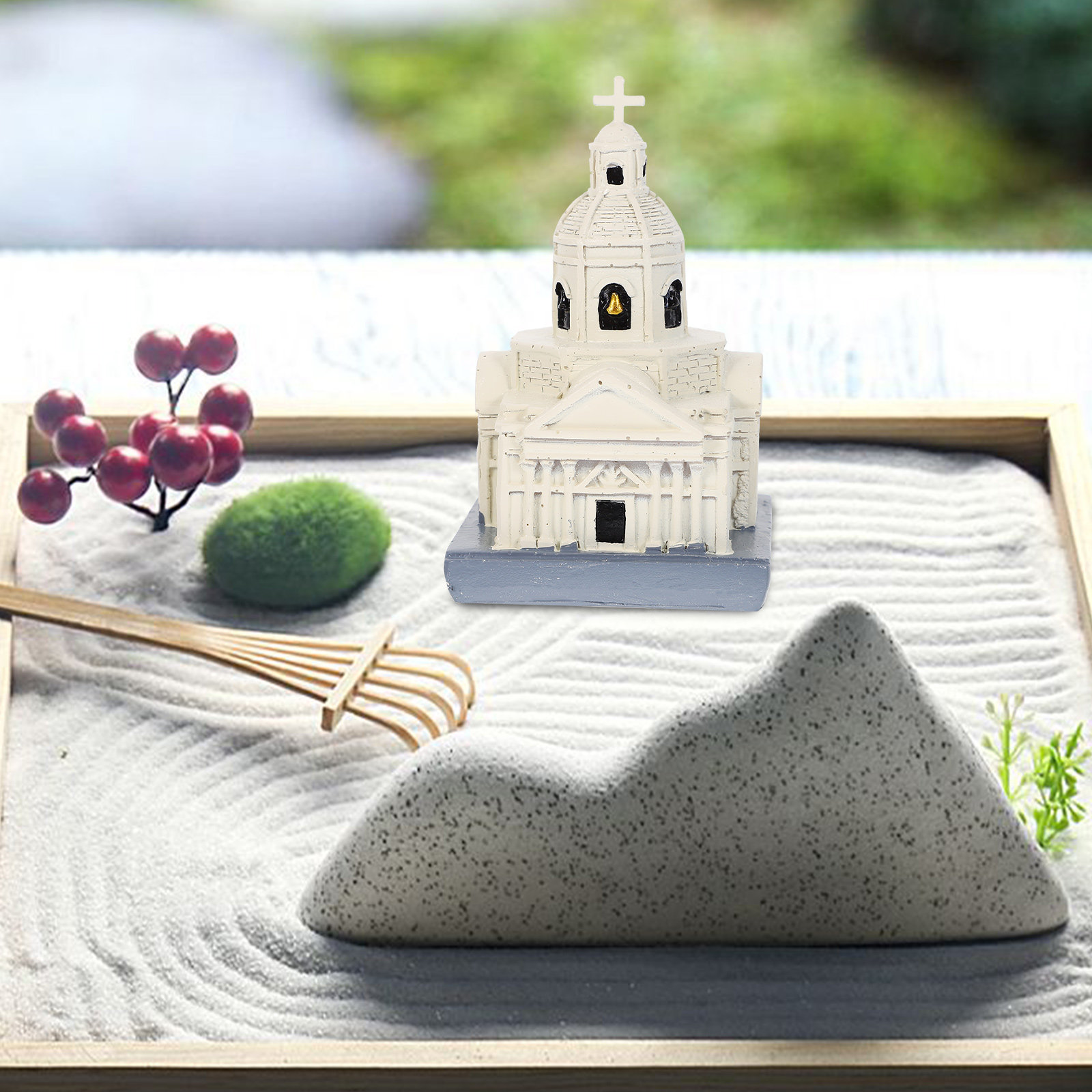 Chic Resin Cathedral Ornament  - огляд і ціна Office Table Accessories Unique