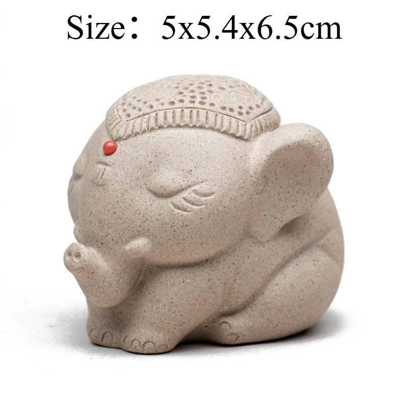1 PC Purple Clay Peace Elephan - огляд і ціна Unique Table Accessories