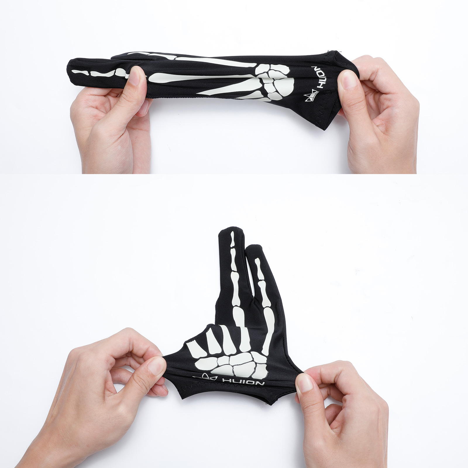 Huion Skeleton Glove Two- Fing - огляд і ціна Drawing Glove Artist