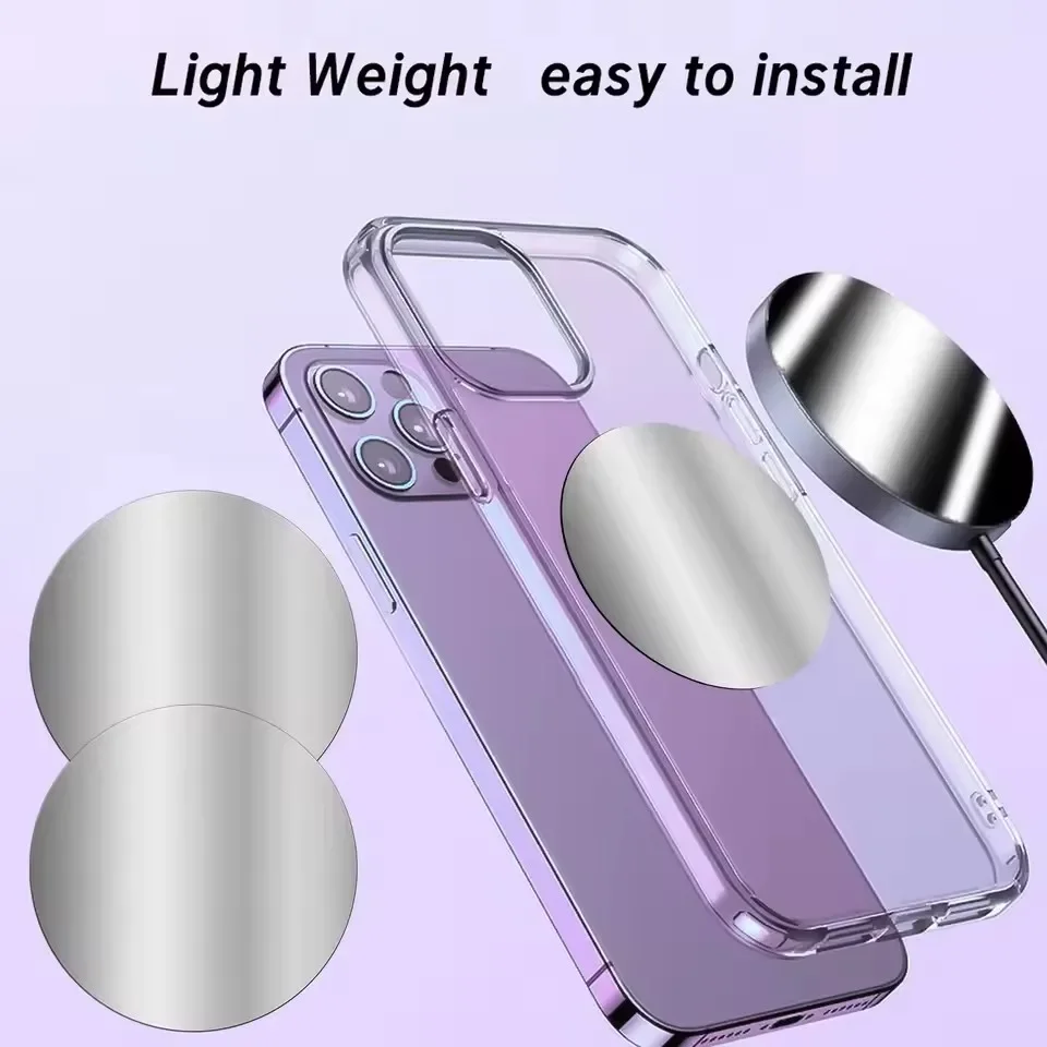 1-5PCS 8CM Magnetic Metal Plat - огляд і ціна Useful Tablet Accessories