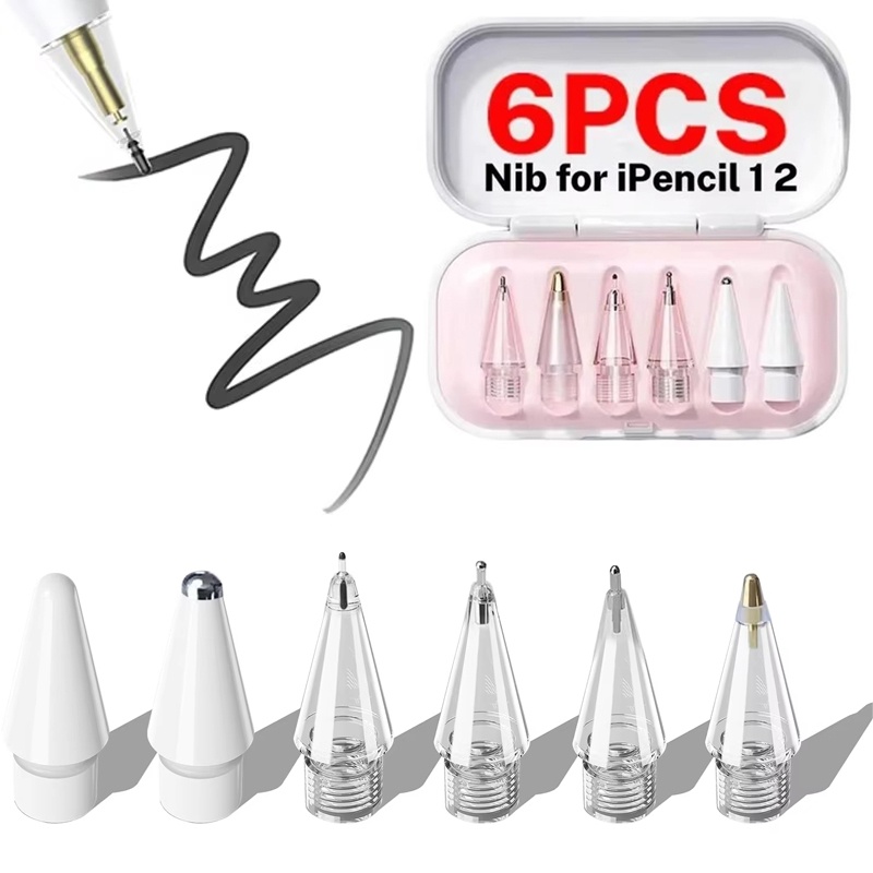6Pcs Replaceable Pencil Tips F - огляд і ціна Stylus Replacement Tip