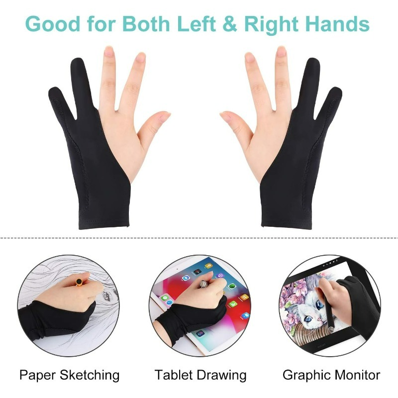 Acrylic Fiber Anti-touch Drawi - огляд і ціна Drawing Glove Artist