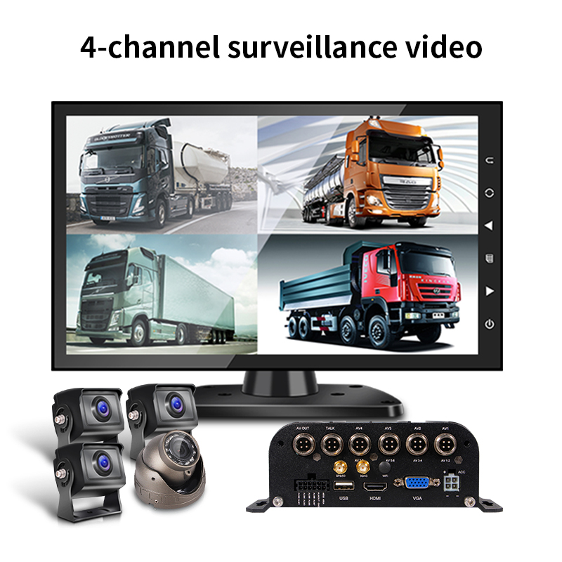 MDVR Kits with 10.1inch 4CH 4G - огляд і ціна Mobile & Tablet Accessories