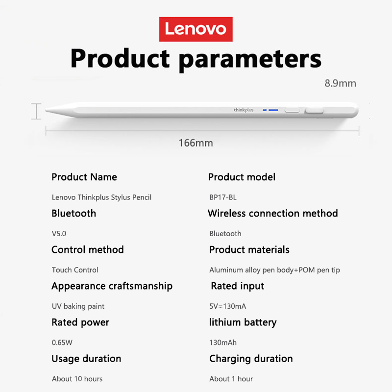 Lenovo Universal Stylus Pen fo - огляд і ціна Drawing Tablet Pen Accessories