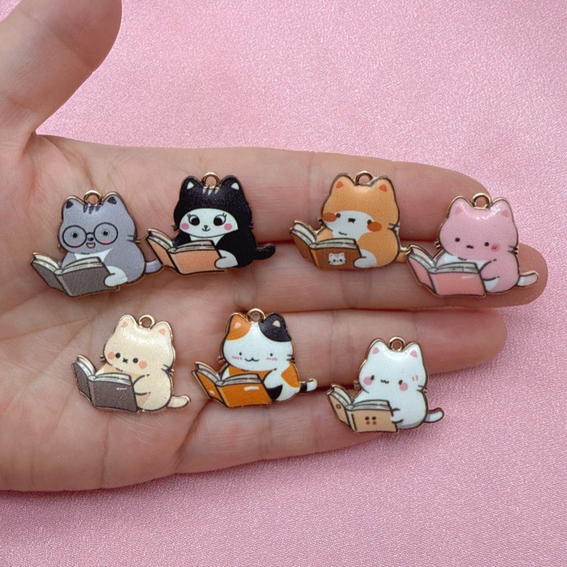 12pcs Cartoon Cute Alloy Print - огляд і ціна Mobile & Tablet Accessories