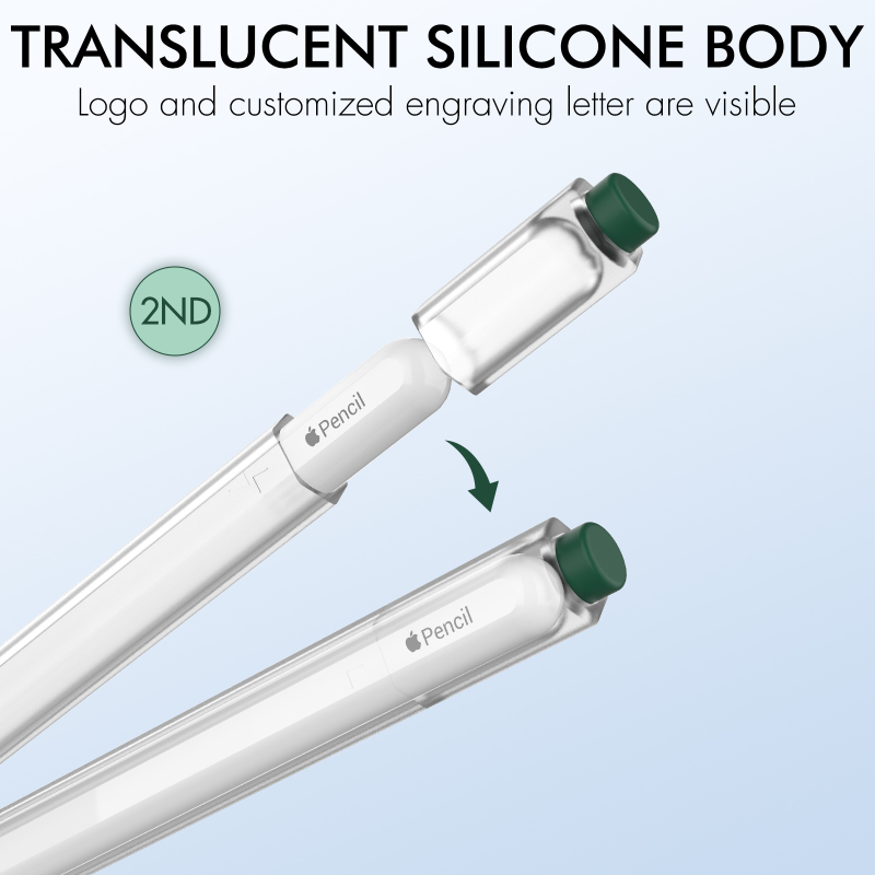 Jelly Color Translucent Silico - огляд і ціна Tablet Pencil Accessories