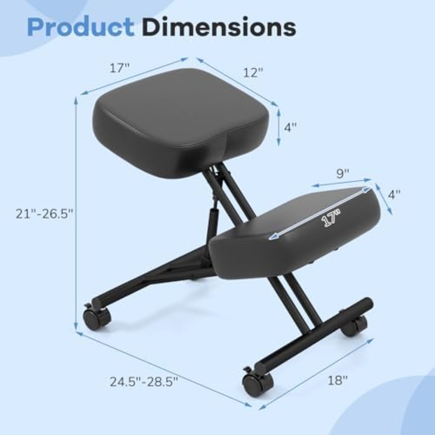 Kneeling Chair, Upholstered Mo - огляд і ціна Mobile & Tablet Accessories