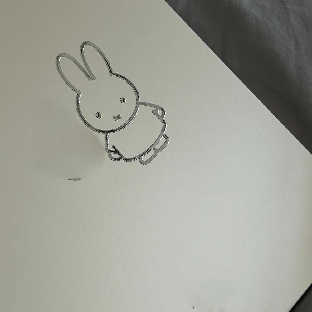 Miffy Rabbit  metal stickers h - огляд і ціна Tablet Accessories For Students