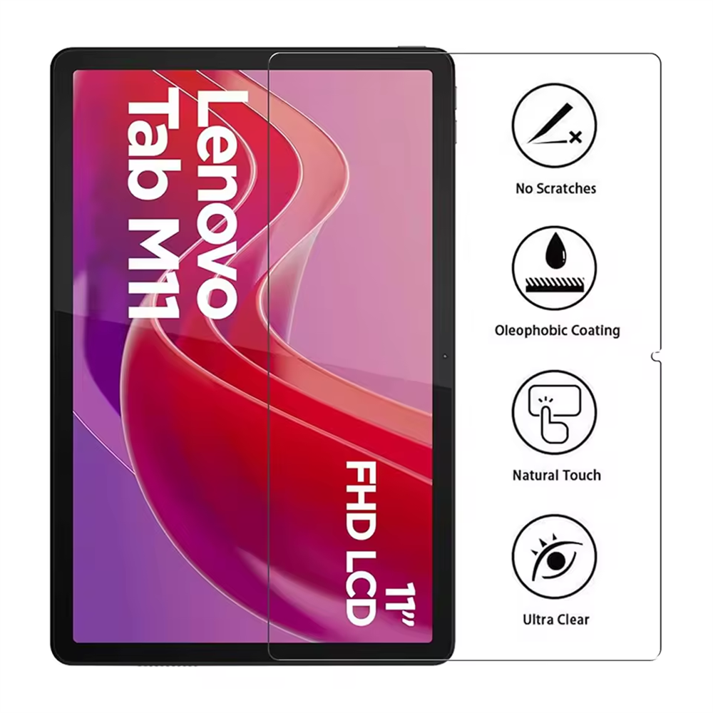 1 Pcs 9H Tempered Glass Tablet - огляд і ціна Lenovo Tablet M11 Accessories