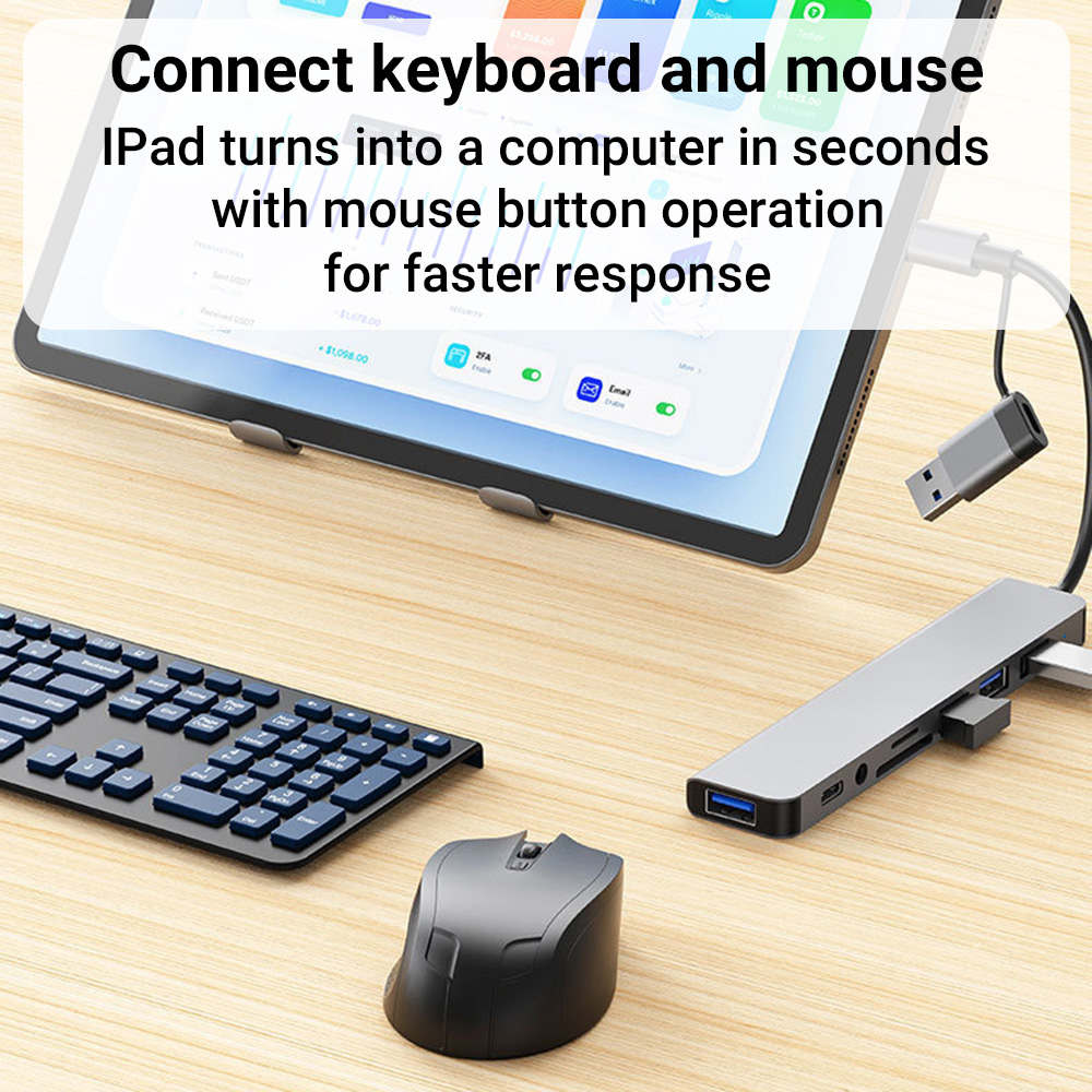 9-in-1 Dual Head USB Docking S - огляд і ціна Tablet Accessories For Students