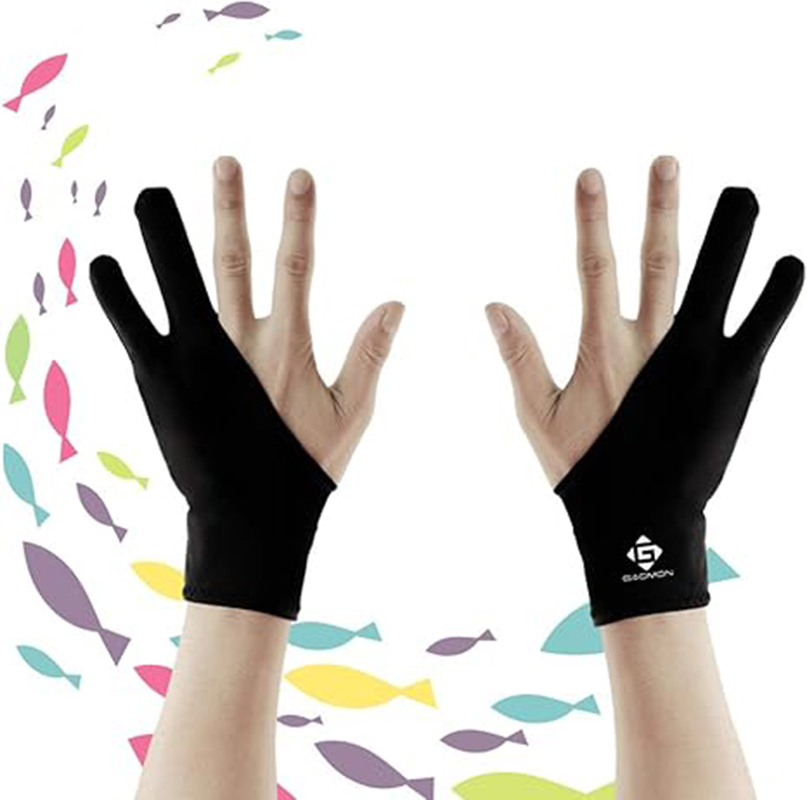 Gaomon Artist Glove Two Finger - огляд і ціна Drawing Glove Artist
