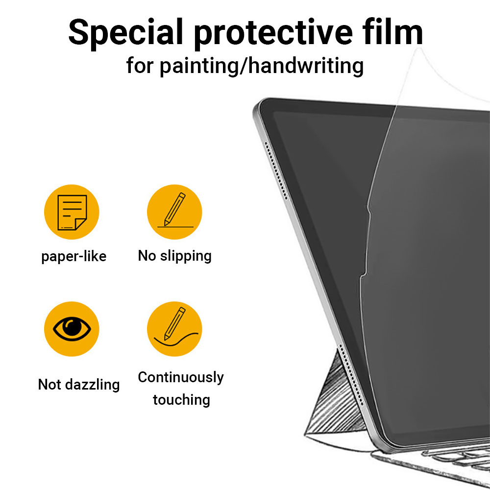 3Pcs Paper Feel Like Screen Pr - огляд і ціна Samsung Tablet S10 Accessories