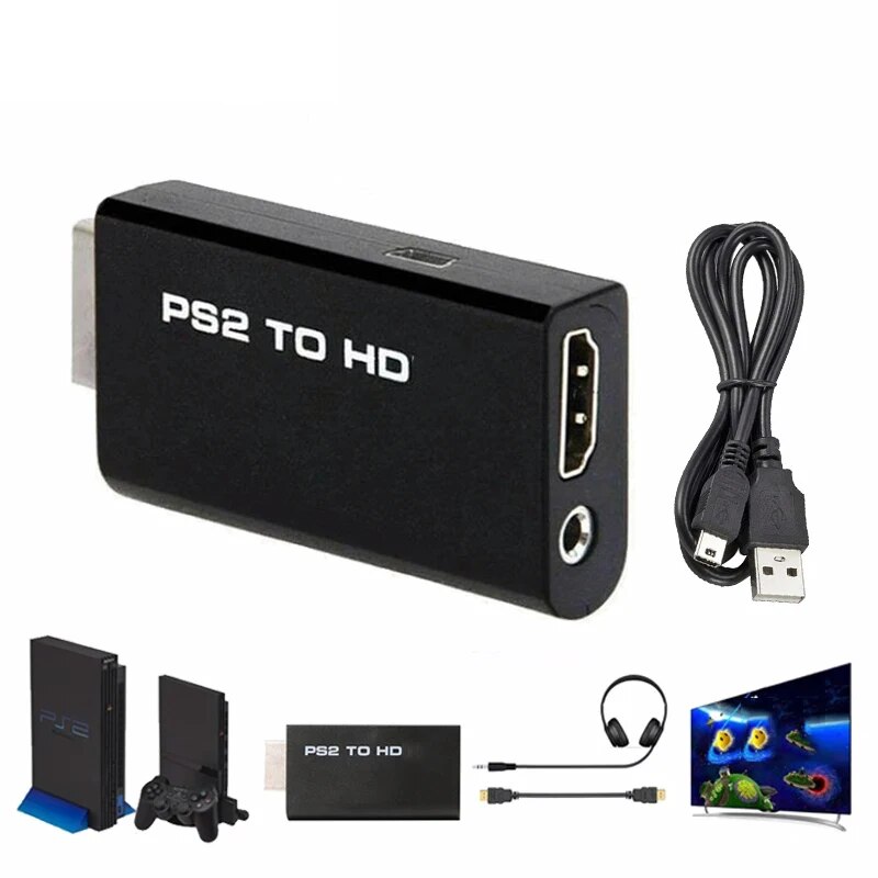 PS2 to Hdmi-Compatible Convert - огляд і ціна Hdmi Adapter Tablet
