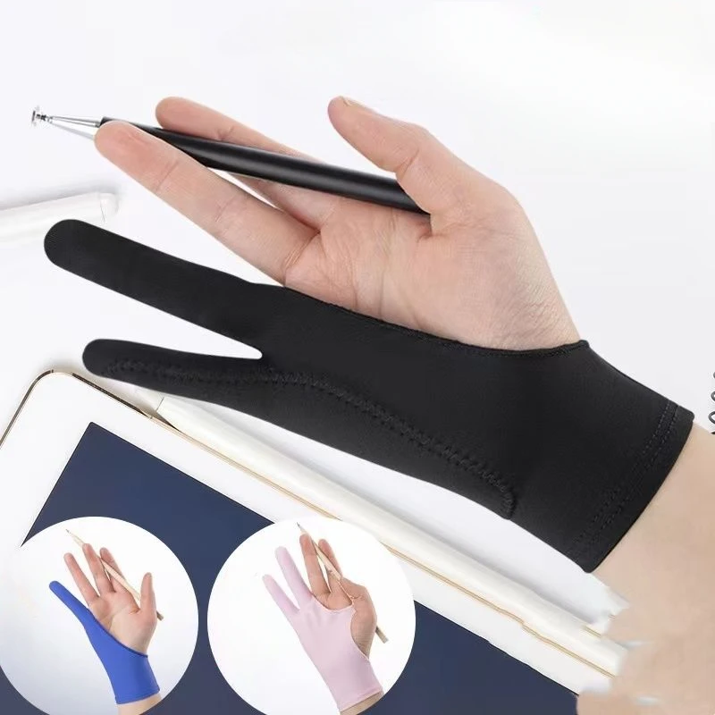 Two Finger Anti-fouling Glove  - огляд і ціна Drawing Glove Artist