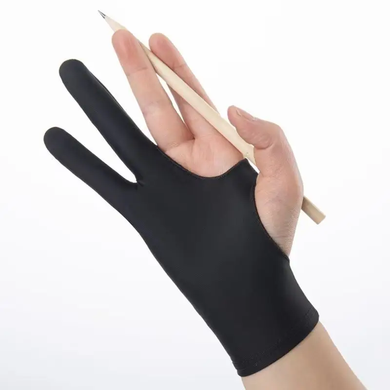 Two Finger Anti-fouling Glove  - огляд і ціна Drawing Glove Artist