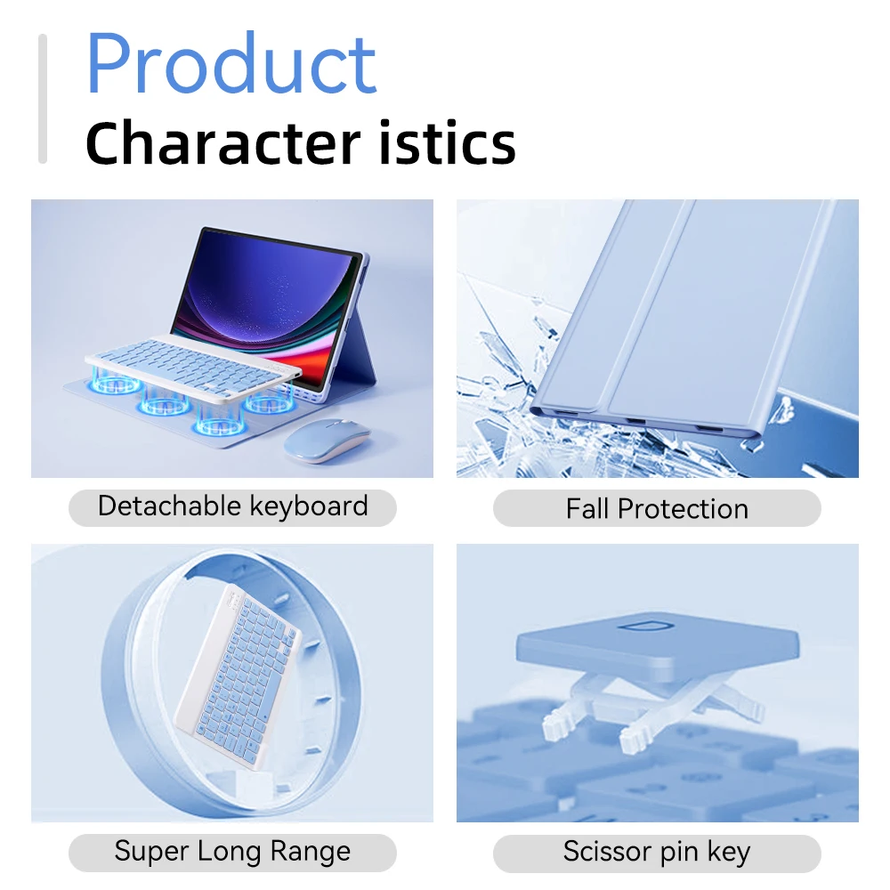 For Samsung Tablet Keyboard Ca - огляд і ціна Lenovo Tablet M11 Accessories