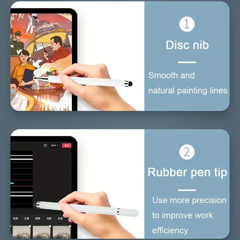 2in1 Stylus Pen Universal Draw - огляд і ціна Drawing Tablet Pen Accessories