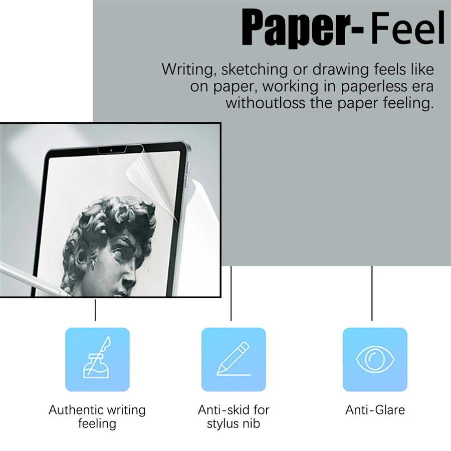 3Pcs Paper Feel Like Screen Pr - огляд і ціна Lenovo Tablet M11 Accessories