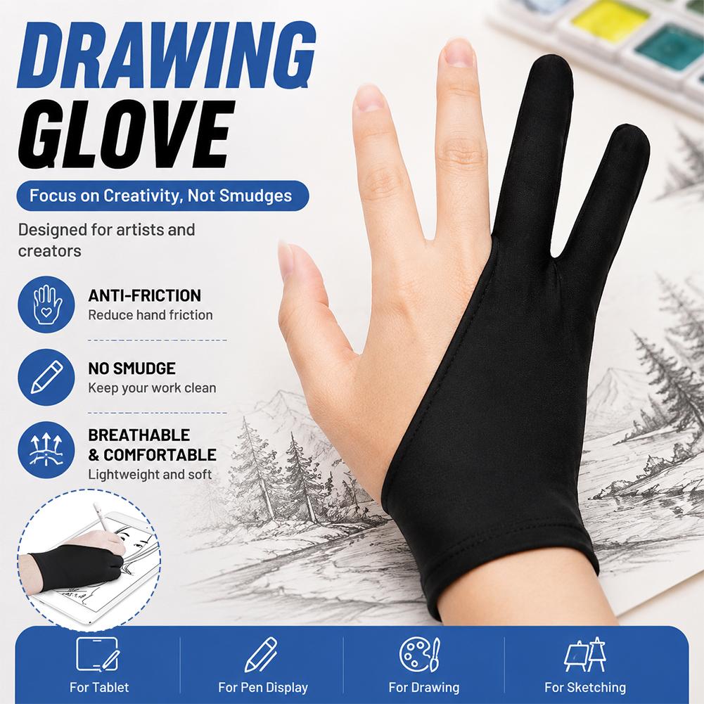 Drawing Glove Anti Touch Scree - огляд і ціна Drawing Glove Artist